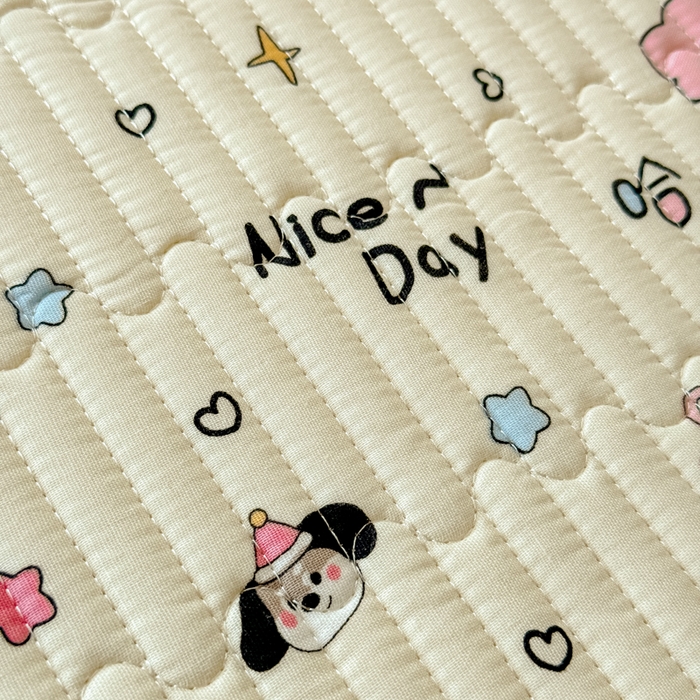 91家纺网 家纺一手货源 找家纺 （总）金丝鸟家纺 2025新款全棉双层纱软床垫床褥床盖