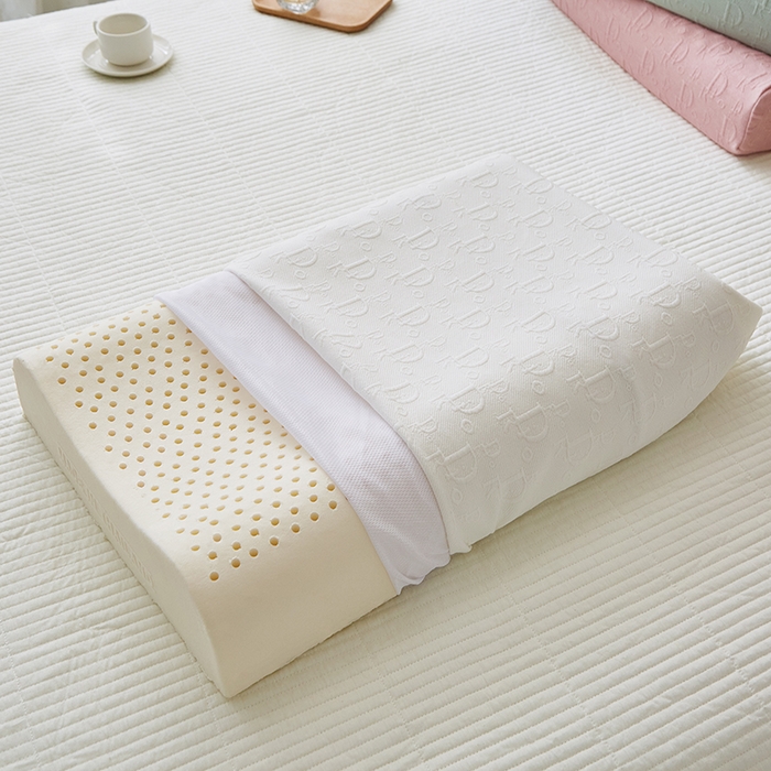 91家纺网 家纺一手货源 找家纺 （总）四川牛皮席 2025新款纯色乳胶枕 枕头枕芯