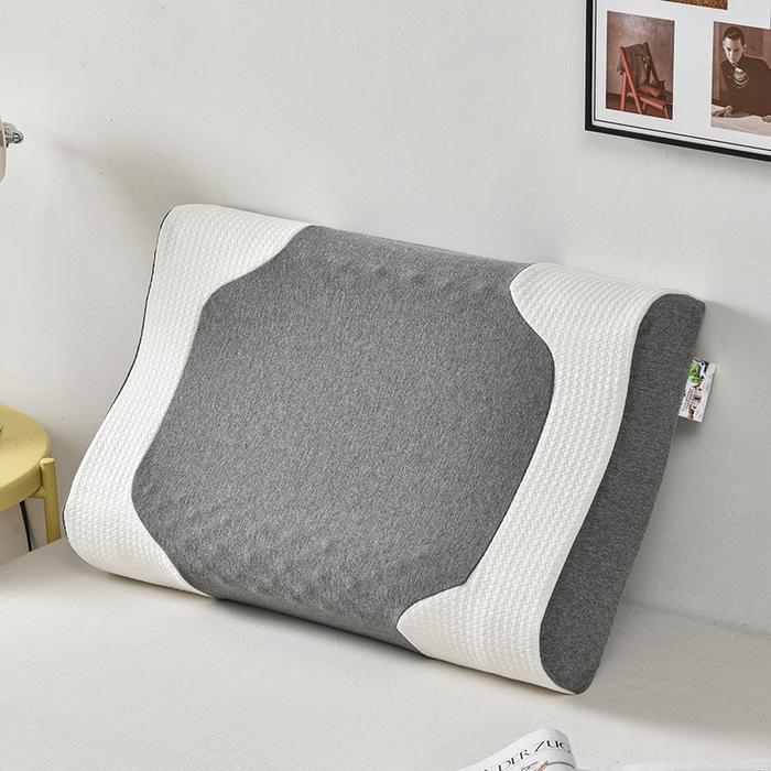 91家纺网 家纺一手货源 找家纺 （总）四川牛皮席 2025新款全棉纯棉拼接乳胶枕 枕头枕芯