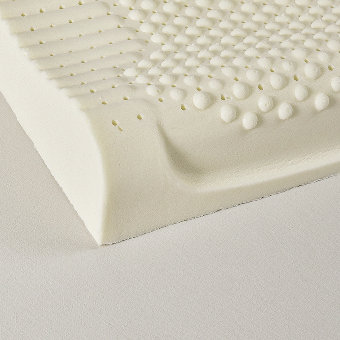 91家纺网 家纺一手货源 找家纺 （总）四川牛皮席 2025新款全棉纯棉拼接乳胶枕 枕头枕芯