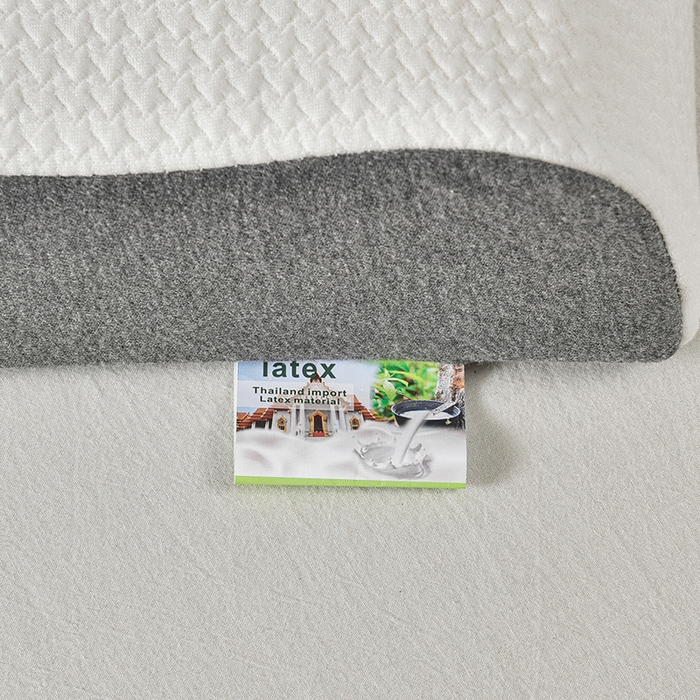 91家纺网 家纺一手货源 找家纺 （总）四川牛皮席 2025新款全棉纯棉拼接乳胶枕 枕头枕芯