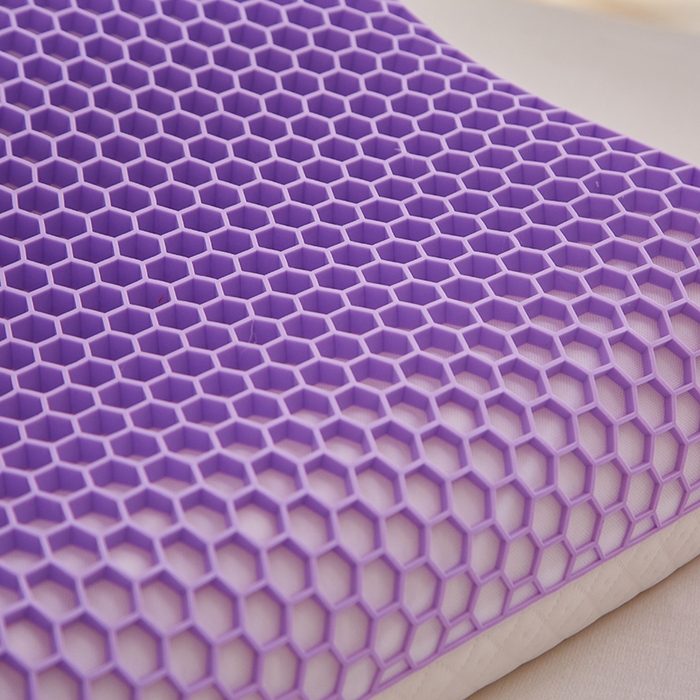 91家纺网 家纺一手货源 找家纺 （总）四川牛皮席 2025新品3D蜂窝睡眠黑科技 施压护颈椎 透气可水洗 高弹TEP果胶枕枕头枕芯