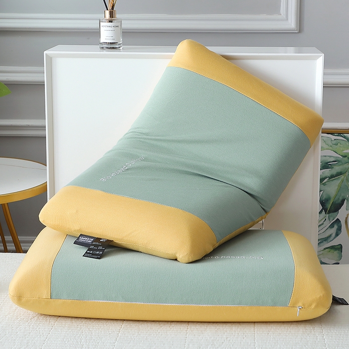 91家纺网 家纺一手货源 找家纺 （总）四川牛皮席 2025新款云朵护颈记忆棉零压力枕-面包款 枕头枕芯