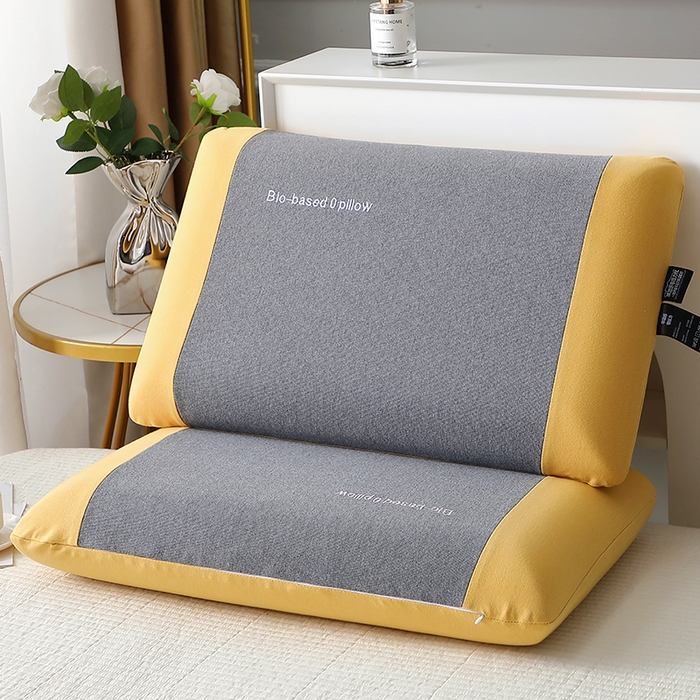 91家纺网 家纺一手货源 找家纺 （总）四川牛皮席 2025新款云朵护颈记忆棉零压力枕-面包款 枕头枕芯