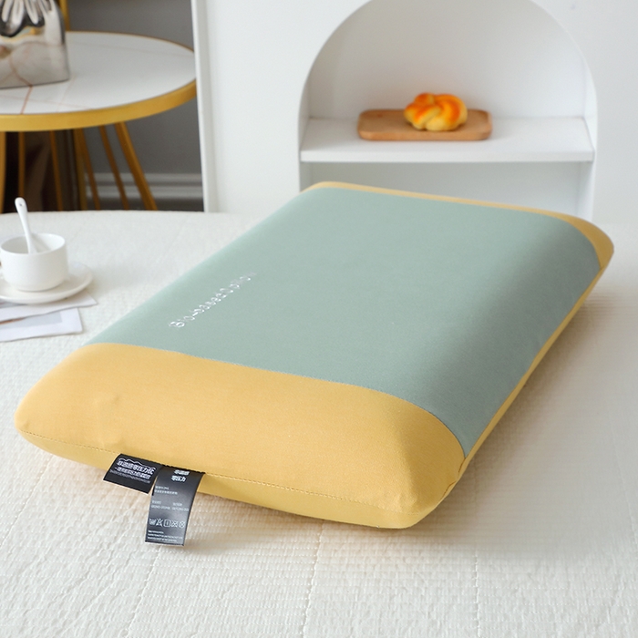 91家纺网 家纺一手货源 找家纺 （总）四川牛皮席 2025新款云朵护颈记忆棉零压力枕-面包款 枕头枕芯