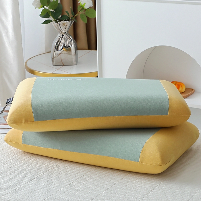 91家纺网 家纺一手货源 找家纺 （总）四川牛皮席 2025新款云朵护颈记忆棉零压力枕-面包款 枕头枕芯