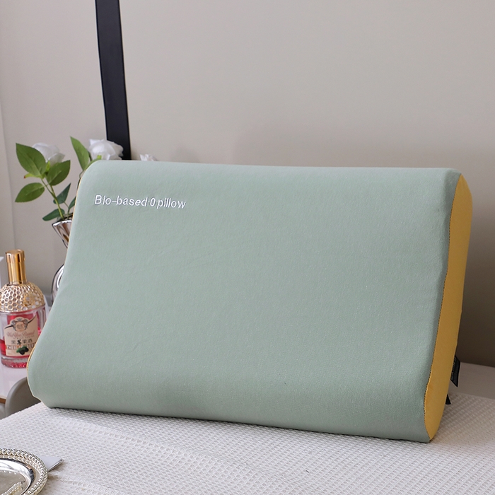 91家纺网 家纺一手货源 找家纺 （总）四川牛皮席 2025新款云朵护颈记忆棉零压力枕-曲线款 枕头枕芯