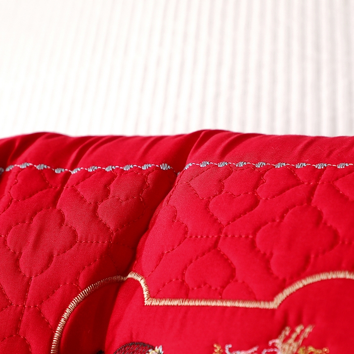 91家纺网 家纺一手货源 找家纺 （总）四川牛皮席 2025新款双喜临门全棉纯棉热熔棉枕芯