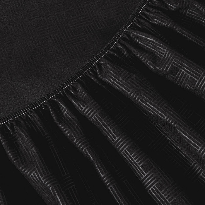 91家纺网 家纺一手货源 找家纺 露梦家纺 2025外贸内销跨境电商亚马逊速卖通磨毛单床笠三件套欧美尺寸多多跨境平台TEMU SHEIN笠高30 雅格-黑色