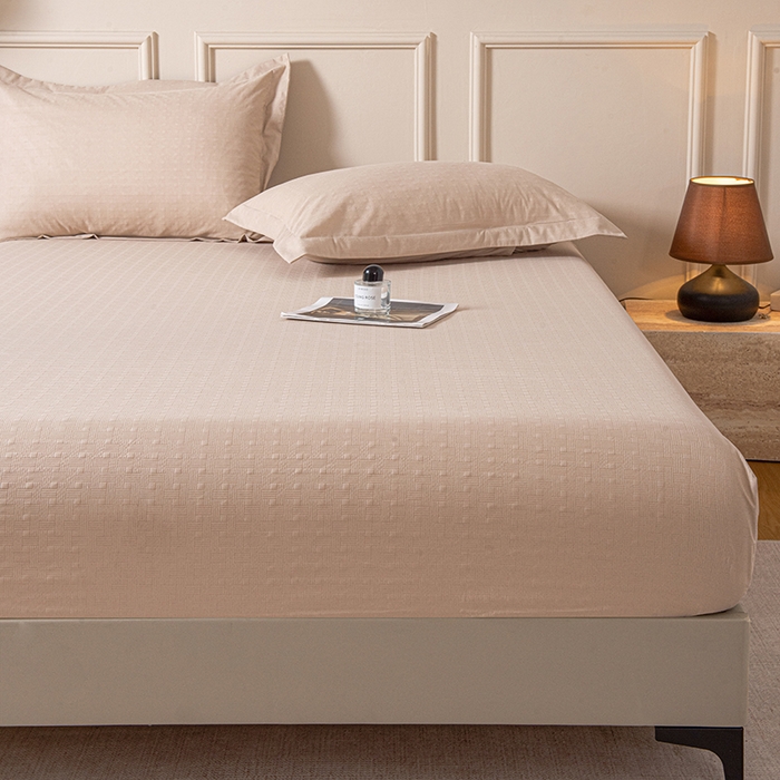 91家纺网 家纺一手货源 找家纺 露梦家纺 2025外贸内销跨境电商亚马逊速卖通磨毛单床笠三件套欧美尺寸多多跨境平台TEMU SHEIN笠高30 雅格-驼色