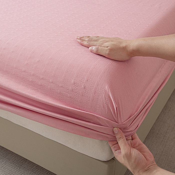 91家纺网 家纺一手货源 找家纺 露梦家纺 2025外贸内销跨境电商亚马逊速卖通磨毛单床笠三件套欧美尺寸多多跨境平台TEMU SHEIN笠高30 雅格-豆沙