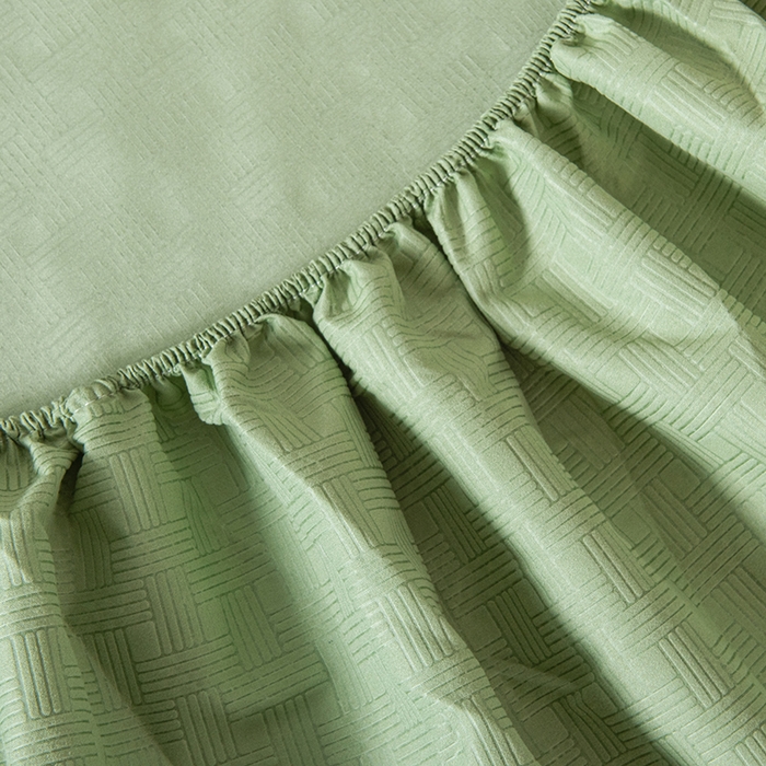 91家纺网 家纺一手货源 找家纺 露梦家纺 2025外贸内销跨境电商亚马逊速卖通磨毛单床笠三件套欧美尺寸多多跨境平台TEMU SHEIN笠高30 雅格-抹茶