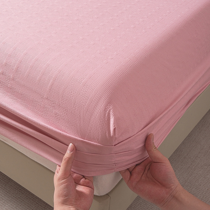 91家纺网 家纺一手货源 找家纺 露梦家纺 2025外贸内销跨境电商亚马逊速卖通磨毛单床笠三件套欧美尺寸多多跨境平台TEMU SHEIN笠高30 雅格-豆沙