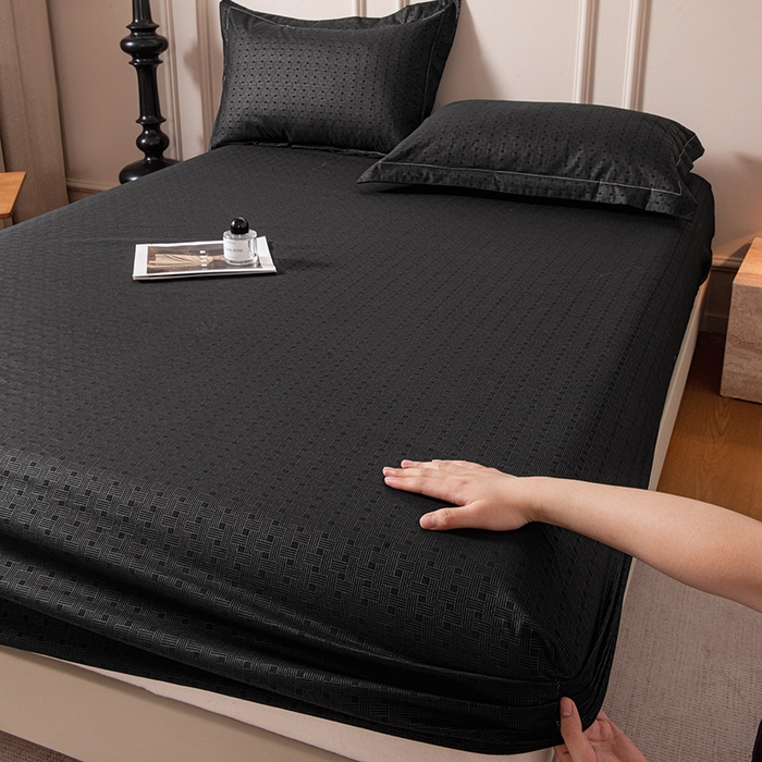 91家纺网 家纺一手货源 找家纺 （总）露梦家纺 2025外贸内销跨境电商亚马逊速卖通磨毛单床笠三件套欧美尺寸多多跨境平台TEMU SHEIN笠高30