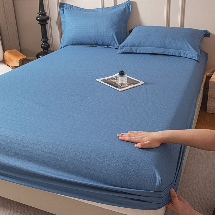 91家纺网 家纺一手货源 找家纺 （总）露梦家纺 2025外贸内销跨境电商亚马逊速卖通磨毛单床笠三件套欧美尺寸多多跨境平台TEMU SHEIN笠高30