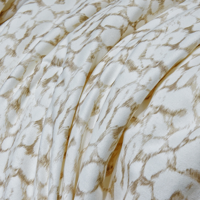 91家纺网 家纺一手货源 找家纺 博尔菲 2025新款小米全棉磨毛大豆被被子被芯 奶豹纹