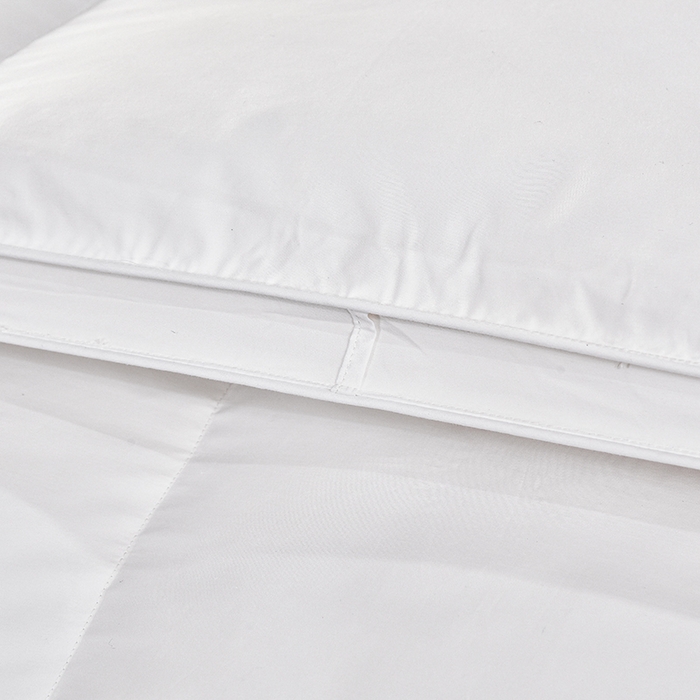 91家纺网 家纺一手货源 找家纺 四川牛皮席 2025秋冬新款95白鹅绒被 白天鹅-纯白