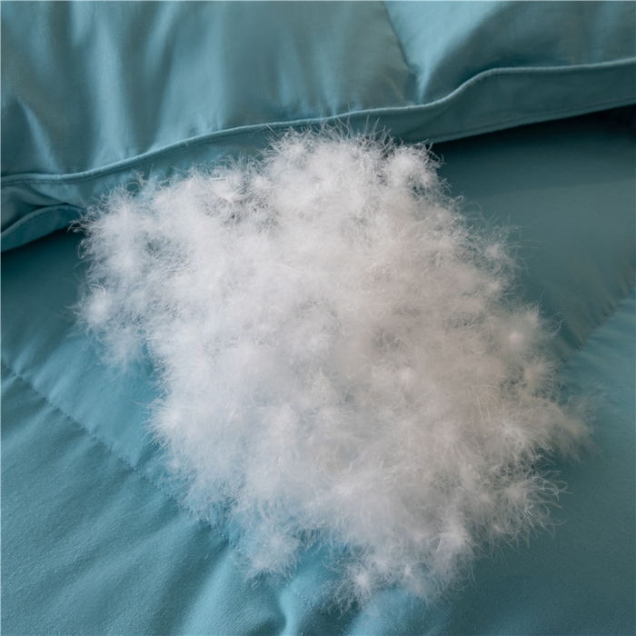 91家纺网 家纺一手货源 找家纺 四川牛皮席 2025新款绣花牡丹95%鹅绒被 绣花牡丹-冰兰