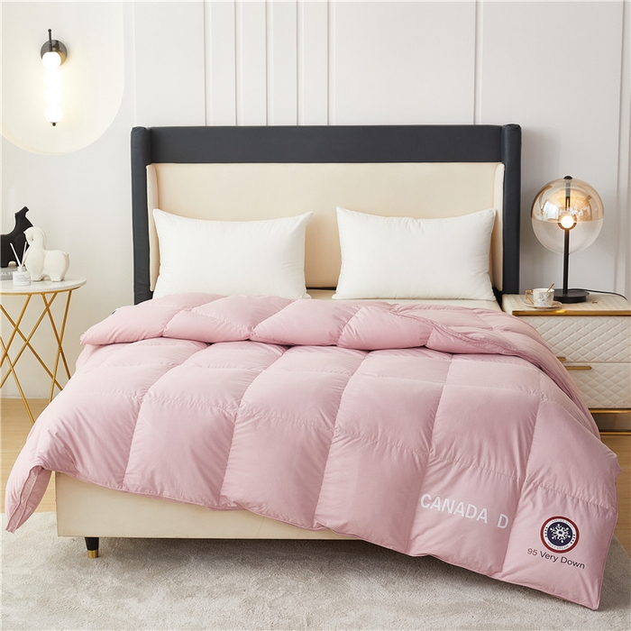 91家纺网 家纺一手货源 找家纺 四川牛皮席 2025新款糯棉立体被被冬被被子羽绒被春秋被鹅绒被 糯棉粉