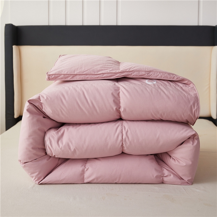 91家纺网 家纺一手货源 找家纺 四川牛皮席 2025新款糯棉立体被被冬被被子羽绒被春秋被鹅绒被 糯棉粉