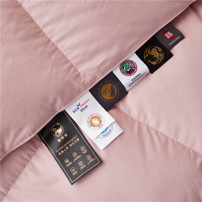 91家纺网 家纺一手货源 找家纺 四川牛皮席 2025新款糯棉立体被被冬被被子羽绒被春秋被鹅绒被 糯棉粉