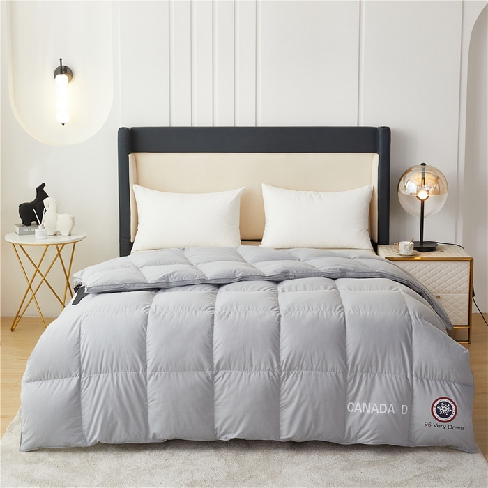 四川牛皮席 2025新款糯棉立体被被冬被被子羽绒被春秋被鹅绒被 糯棉灰色