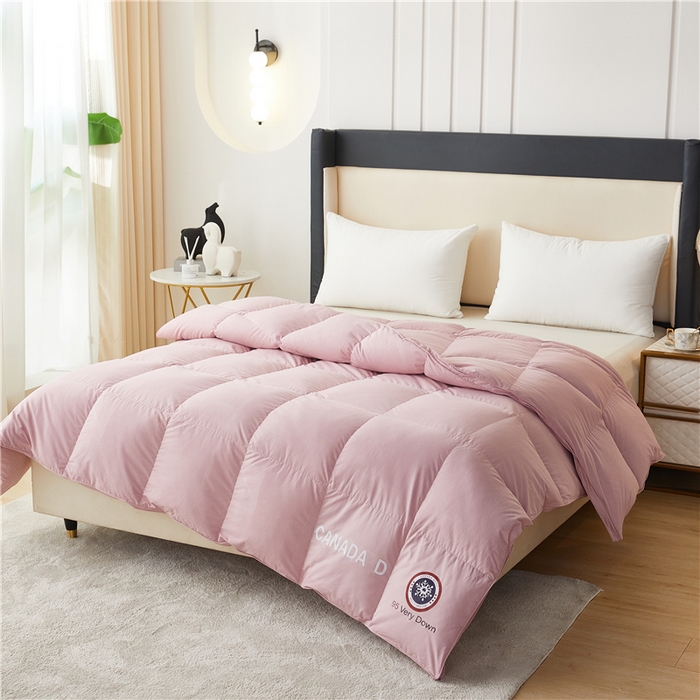 91家纺网 家纺一手货源 找家纺 四川牛皮席 2025新款糯棉立体被被冬被被子羽绒被春秋被鹅绒被 糯棉粉