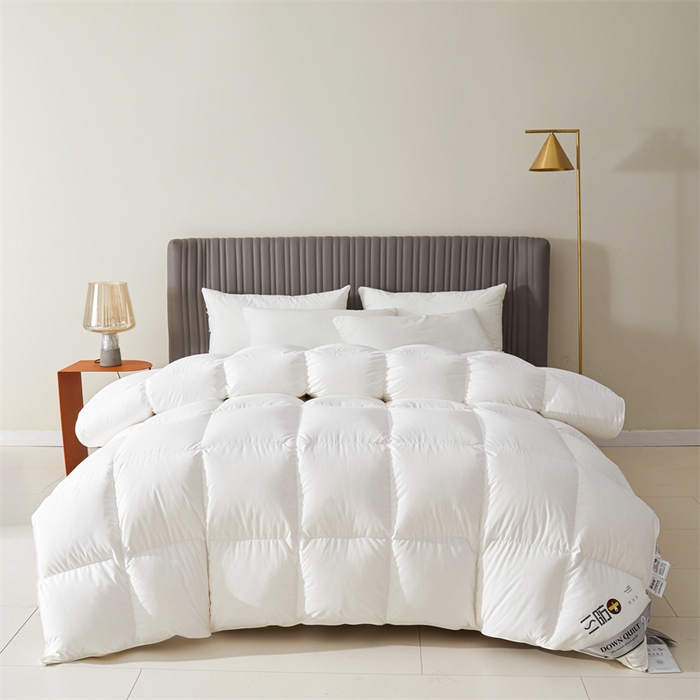 四川牛皮席 2025新款三防羽绒被鹅绒被 被子被芯 贵族白