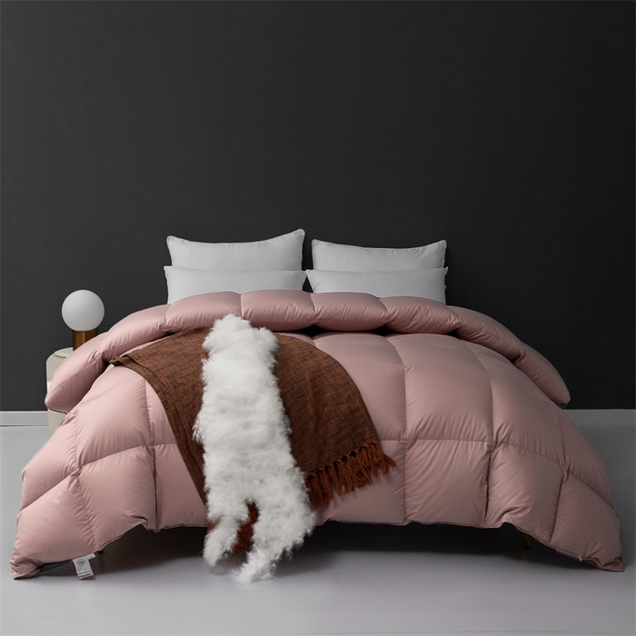 91家纺网 家纺一手货源 找家纺 （总）四川牛皮席 2025新款180支全棉纯棉羽绒被 被子被芯