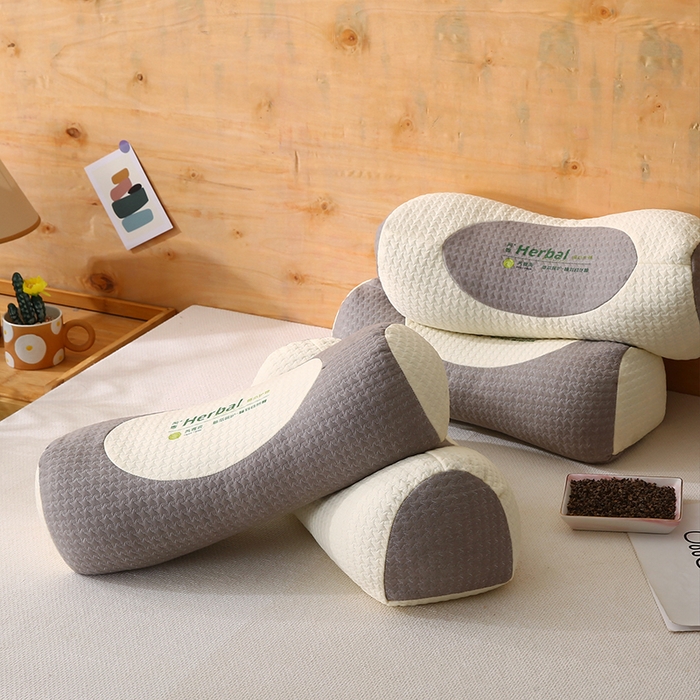 91家纺网 家纺一手货源 找家纺 （总）金牛枕芯 2025新款 草本荞麦枕 针织刺绣大凉山荞麦枕头枕芯