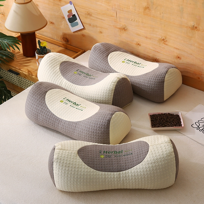 91家纺网 家纺一手货源 找家纺 （总）金牛枕芯 2025新款 草本荞麦枕 针织刺绣大凉山荞麦枕头枕芯