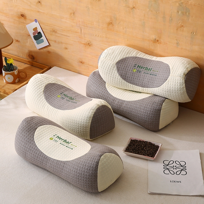 91家纺网 家纺一手货源 找家纺 （总）金牛枕芯 2025新款 草本荞麦枕 针织刺绣大凉山荞麦枕头枕芯