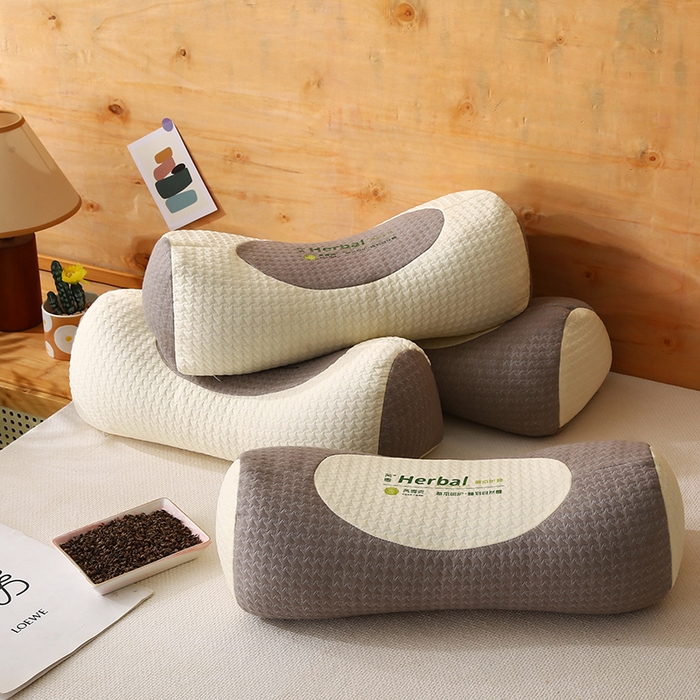 91家纺网 家纺一手货源 找家纺 （总）金牛枕芯 2025新款 草本荞麦枕 针织刺绣大凉山荞麦枕头枕芯