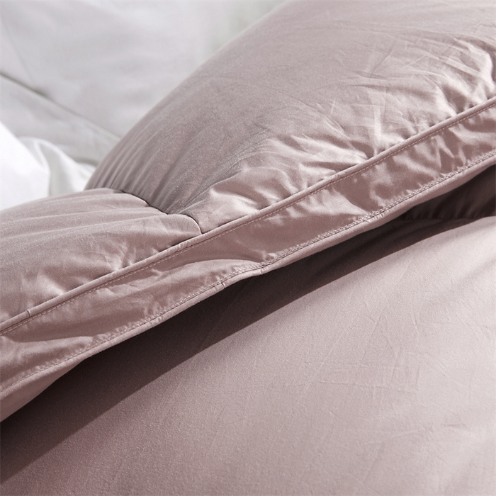 91家纺网 家纺一手货源 找家纺 四川牛皮席 2025新款120支全棉纯棉羽绒被 被子被芯 西雅图-豆沙