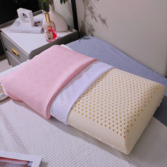 91家纺网 家纺一手货源 找家纺 （总）四川牛皮席 2025新款针织乳胶枕面包枕  枕头枕芯