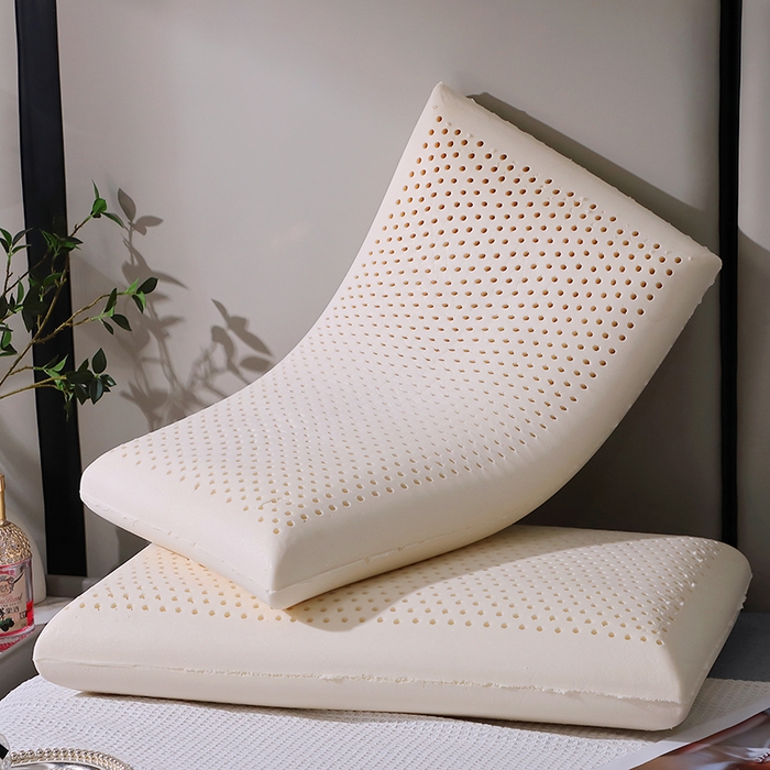 91家纺网 家纺一手货源 找家纺 （总）四川牛皮席 2025新款针织乳胶枕面包枕  枕头枕芯