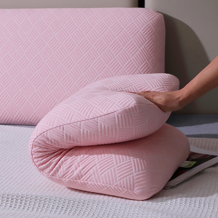 91家纺网 家纺一手货源 找家纺 （总）四川牛皮席 2025新款针织乳胶枕面包枕  枕头枕芯