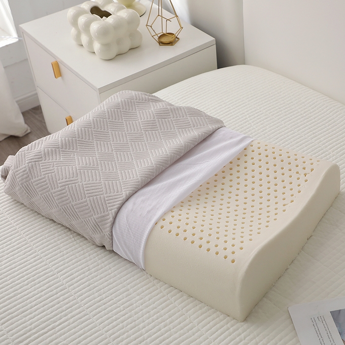 91家纺网 家纺一手货源 找家纺 （总）四川牛皮席 2025新款针织乳胶枕立体枕  枕头枕芯