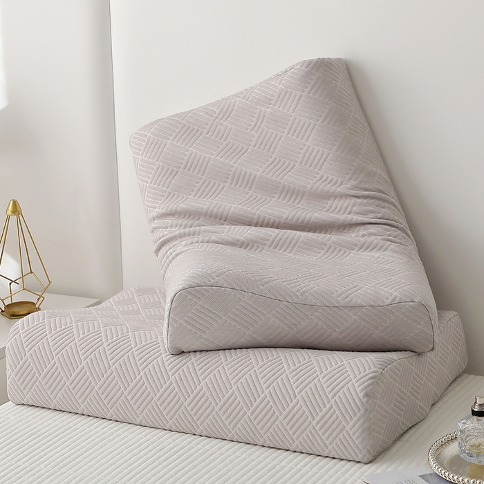 91家纺网 家纺一手货源 找家纺 （总）四川牛皮席 2025新款针织乳胶枕立体枕  枕头枕芯