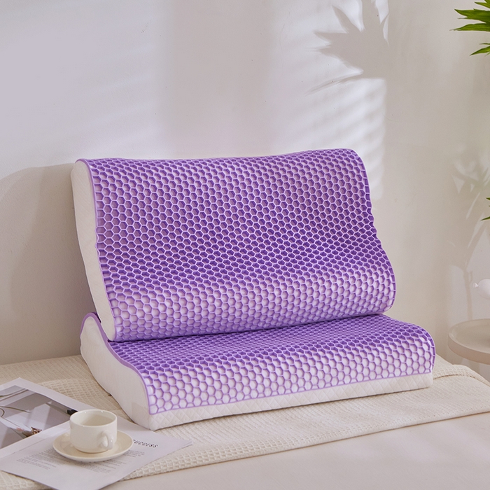 91家纺网 家纺一手货源 找家纺 （总）四川牛皮席 2025新款TPE果冻释压枕,果冻释压枕 48x74cm/只