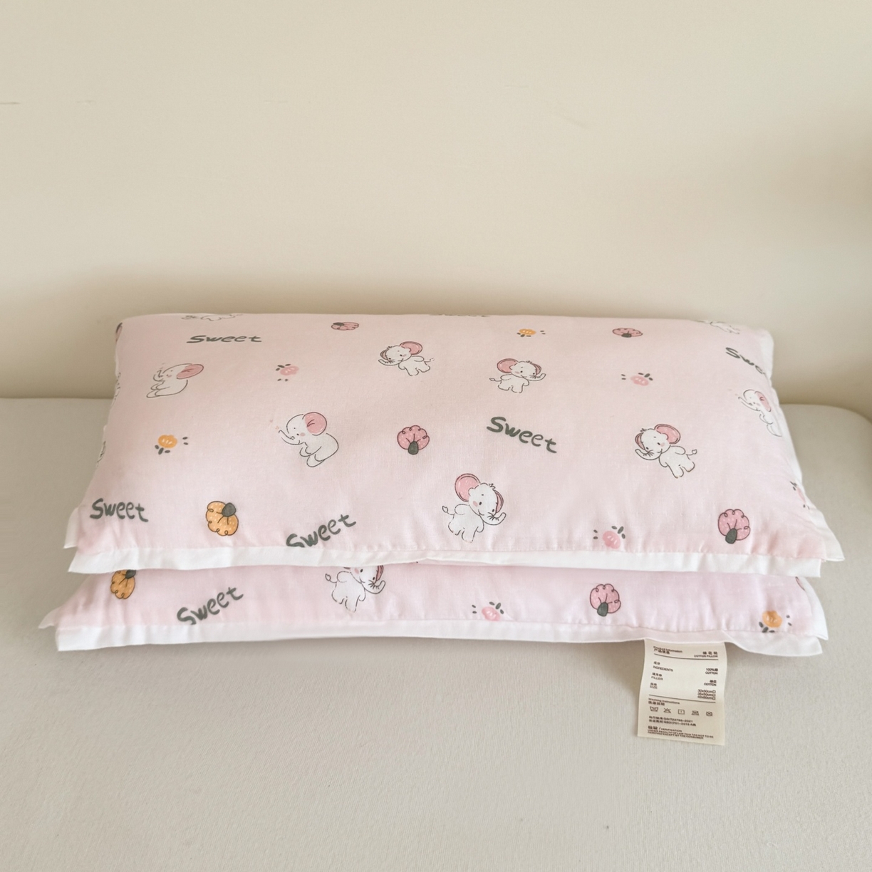 91家纺网 家纺一手货源 找家纺 （总）麦肯锡 2025新款A类卡通纯棉棉花儿童枕枕头枕芯