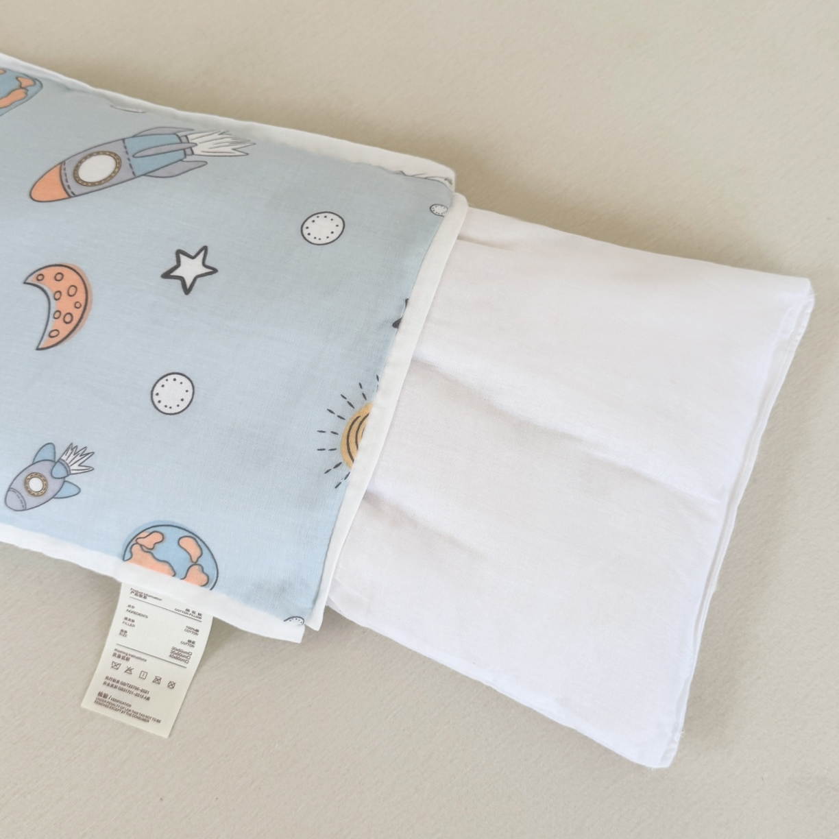 91家纺网 家纺一手货源 找家纺 （总）麦肯锡 2025新款A类卡通纯棉棉花儿童枕枕头枕芯