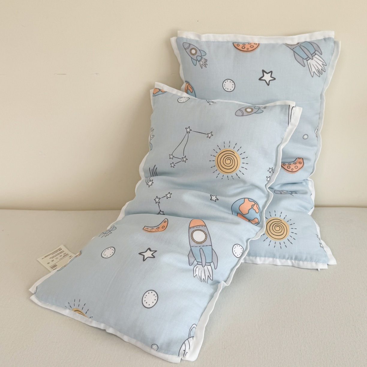 91家纺网 家纺一手货源 找家纺 （总）麦肯锡 2025新款A类卡通纯棉棉花儿童枕枕头枕芯