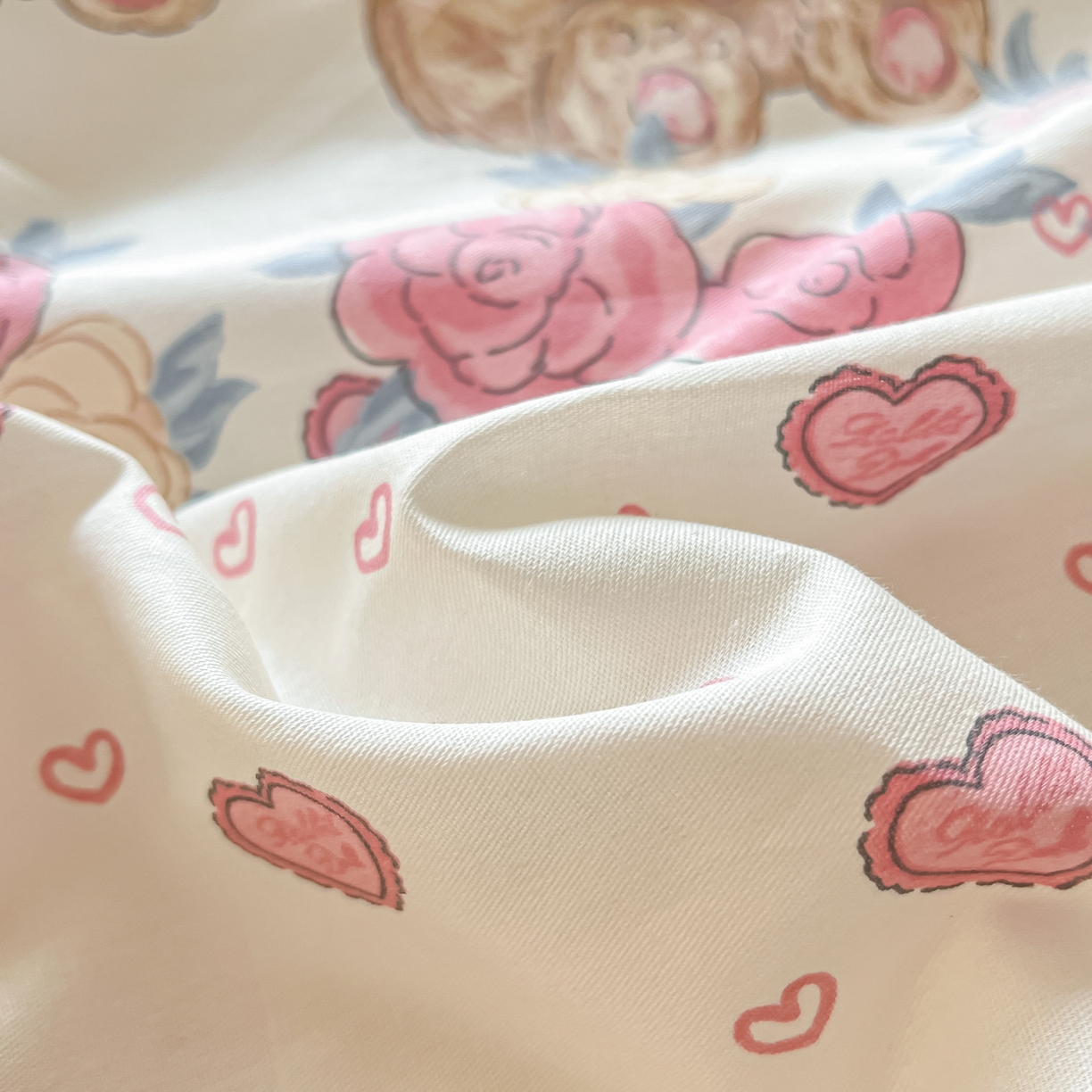 91家纺网 家纺一手货源 找家纺 （总）花梦欣 2025新款全棉印花单品系列-四件套