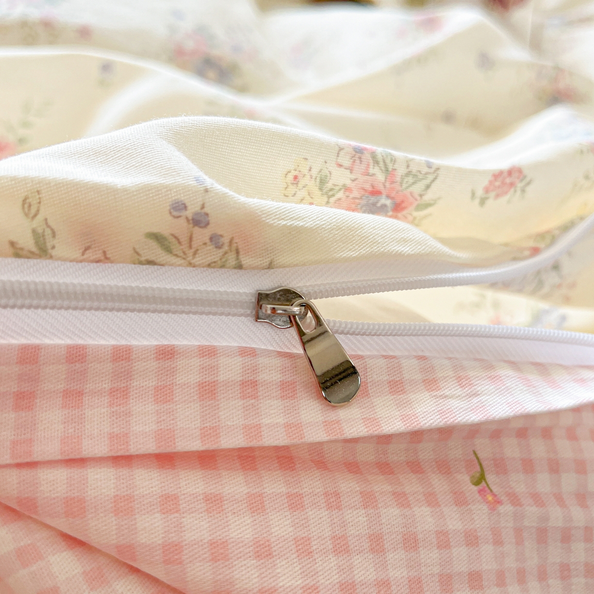 91家纺网 家纺一手货源 找家纺 花梦欣 2025新款全棉印花单品系列-四件套 欧风花影