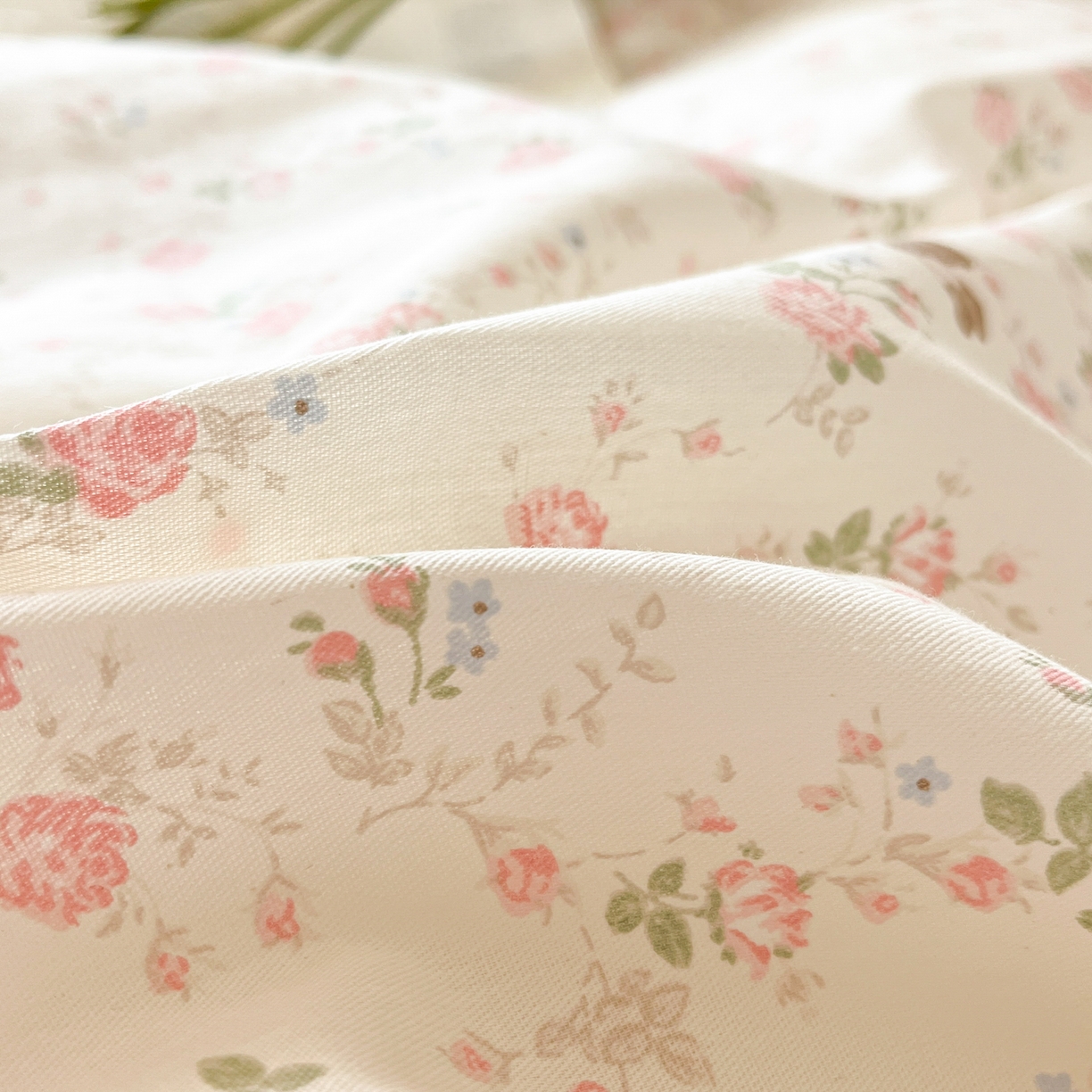 91家纺网 家纺一手货源 找家纺 花梦欣 2025新款全棉印花单品系列-四件套 花中仙子