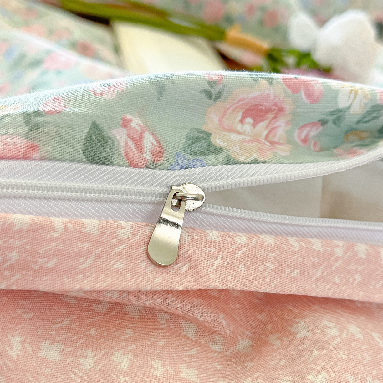 91家纺网 家纺一手货源 找家纺 花梦欣 2025新款全棉印花单品系列-四件套 柏林梦境绿