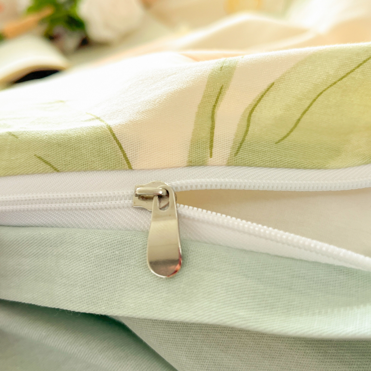 91家纺网 家纺一手货源 找家纺 花梦欣 2025新款全棉印花单品系列-四件套 班纳花园