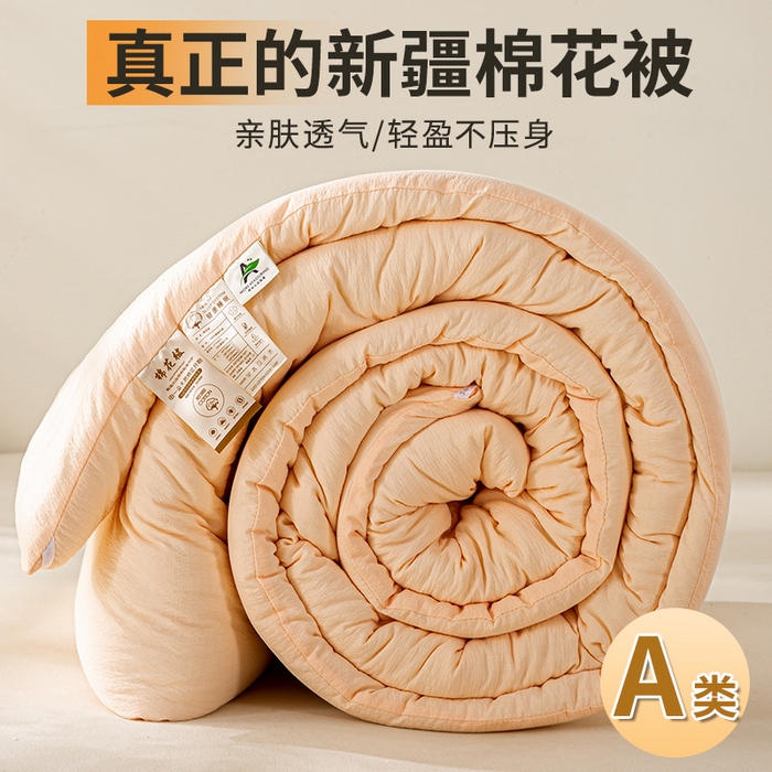 91家纺网 家纺一手货源 找家纺 憨豆家纺 2026新款新疆棉花被被子被芯冬被春秋被垫被（含买家秀） 棉花被-蔷薇玉
