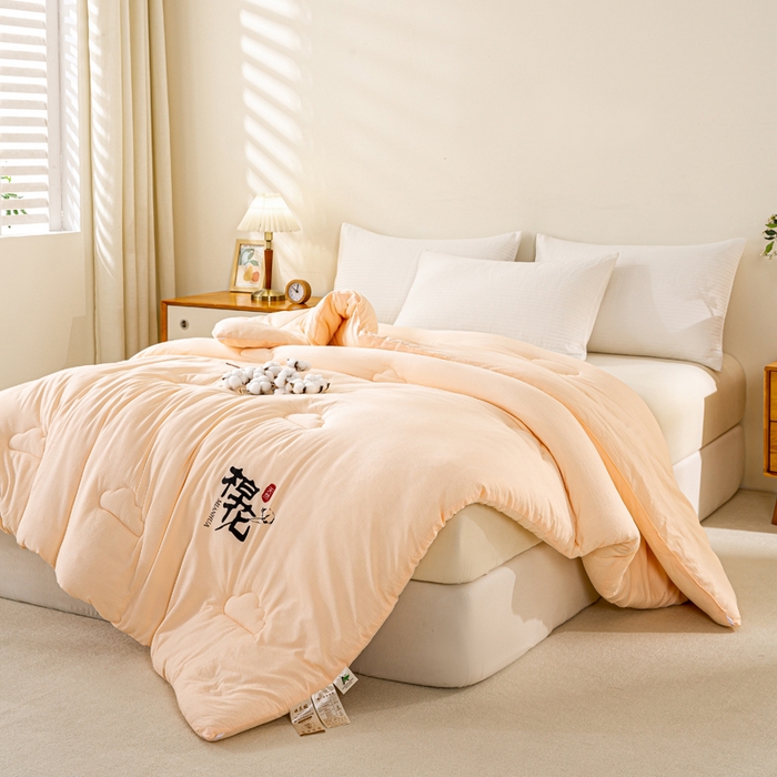 91家纺网 家纺一手货源 找家纺 憨豆家纺 2026新款新疆棉花被被子被芯冬被春秋被垫被（含买家秀） 棉花被-蔷薇玉